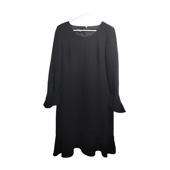 Anne Klein Black Midi Dress - Picture 1 of 1